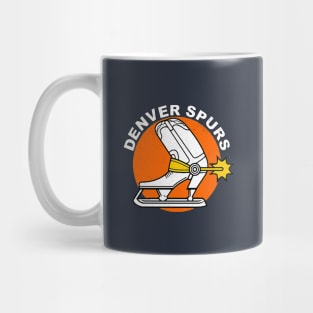 Classic Denver Spurs Hockey Mug